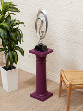Load image into Gallery viewer, Purple Vintage Pedestal
