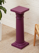 Load image into Gallery viewer, Purple Vintage Pedestal
