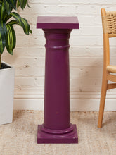 Load image into Gallery viewer, Purple Vintage Pedestal
