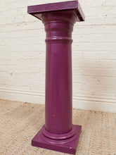 Load image into Gallery viewer, Purple Vintage Pedestal
