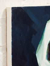 Load image into Gallery viewer, White Hat Portrait Fashion Figure Painting with Art Deco Elegance
