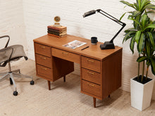 Load image into Gallery viewer, 1960’s Mid Century Double Pedestal Desk
