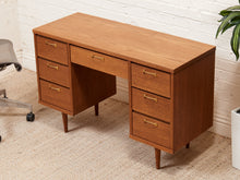 Load image into Gallery viewer, 1960’s Mid Century Double Pedestal Desk
