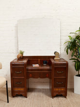 Load image into Gallery viewer, Art Deco Vanity with Mirror
