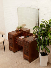 Load image into Gallery viewer, Art Deco Vanity with Mirror
