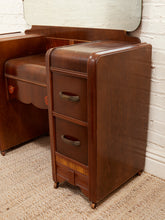 Load image into Gallery viewer, Art Deco Vanity with Mirror
