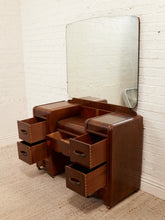 Load image into Gallery viewer, Art Deco Vanity with Mirror
