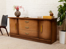 Load image into Gallery viewer, Deco Style Vintage 1950’s Wavy Front Dresser
