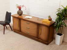Load image into Gallery viewer, Deco Style Vintage 1950’s Wavy Front Dresser
