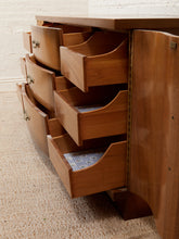 Load image into Gallery viewer, Deco Style Vintage 1950’s Wavy Front Dresser

