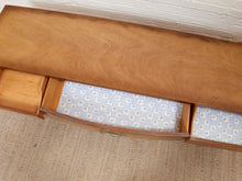 Load image into Gallery viewer, Deco Style Vintage 1950’s Wavy Front Dresser
