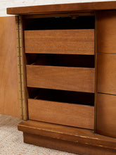 Load image into Gallery viewer, Deco Style Vintage 1950’s Wavy Front Dresser
