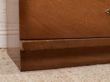 Load image into Gallery viewer, Deco Style Highboy 1950’s Wavy Front Dresser
