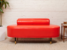 Load image into Gallery viewer, Red Retro Bench
