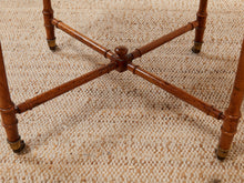 Load image into Gallery viewer, Antique Vintage Square Table on Wheels as found
