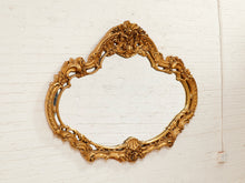 Load image into Gallery viewer, Louis XV Style Gilt Wall Mirror with Rococo Carved Floral Frame
