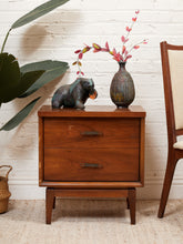 Load image into Gallery viewer, Double Drawer Nightstand
