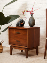 Load image into Gallery viewer, Double Drawer Nightstand
