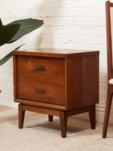 Load image into Gallery viewer, Double Drawer Nightstand
