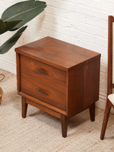 Load image into Gallery viewer, Double Drawer Nightstand
