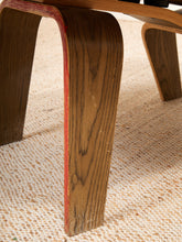 Load image into Gallery viewer, Spencer Collins Hand-Painted Eames Style Molded Plywood Chair with Abstract Portrait

