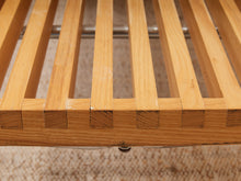 Load image into Gallery viewer, George Nelson Style Platform Bench With Metal Base
