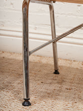Load image into Gallery viewer, George Nelson Style Platform Bench With Metal Base
