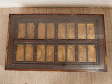 Load image into Gallery viewer, Antique East Asian Wood Door Coffee Table With Brass-Copper Inlay &amp; Wood Base
