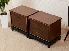 Load image into Gallery viewer, Formica Asian Regency Vintage Nightstands
