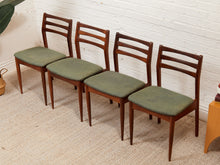 Load image into Gallery viewer, Set of 4 Danish Modern Chairs
