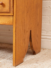 Load image into Gallery viewer, Early 20th Century Lexington Furniture Rustic Solid Oak Cabinet
