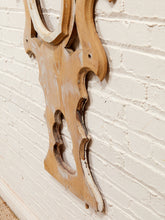Load image into Gallery viewer, Vintage Carved Architectural Wall Mirror Frame in Unfinished Wood
