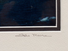 Load image into Gallery viewer, Blue Iceberg Framed Polar Landscape Print in Cool Blue Tones
