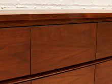 Load image into Gallery viewer, Restored 9 drawer Mid Century Dresser
