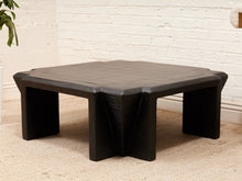 Load image into Gallery viewer, Art Deco Post Modern Black Coffee Table
