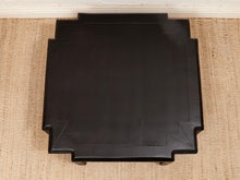 Load image into Gallery viewer, Art Deco Post Modern Black Coffee Table
