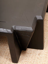 Load image into Gallery viewer, Art Deco Post Modern Black Coffee Table
