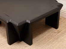 Load image into Gallery viewer, Art Deco Post Modern Black Coffee Table
