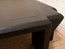 Load image into Gallery viewer, Art Deco Post Modern Black Coffee Table
