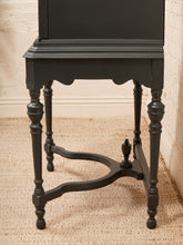 Load image into Gallery viewer, Dark Green Antique Bar Hutch
