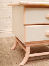 Load image into Gallery viewer, Pair of Retro 50’s Asian Style Nightstands
