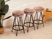 Load image into Gallery viewer, Set of 3 Brown Stools
