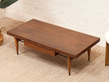 Load image into Gallery viewer, Walnut Vintage Coffee Table
