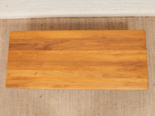 Load image into Gallery viewer, Solid Walnut Room and Board Coffee Table with Caning
