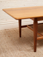 Load image into Gallery viewer, Solid Walnut Room and Board Coffee Table with Caning
