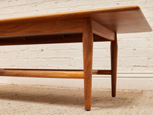 Load image into Gallery viewer, Solid Walnut Room and Board Coffee Table with Caning
