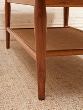 Load image into Gallery viewer, Solid Walnut Room and Board Coffee Table with Caning

