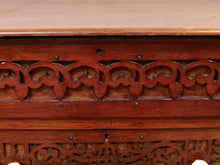 Load image into Gallery viewer, George Zee Style Mid-Century Asian Heavily Hand Carved Flip Top Dry Bar Cabinet

