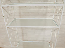 Load image into Gallery viewer, Vintage White Plant Shelf

