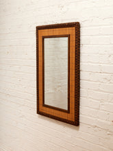 Load image into Gallery viewer, Vintage Bamboo and Rattan Mirror
